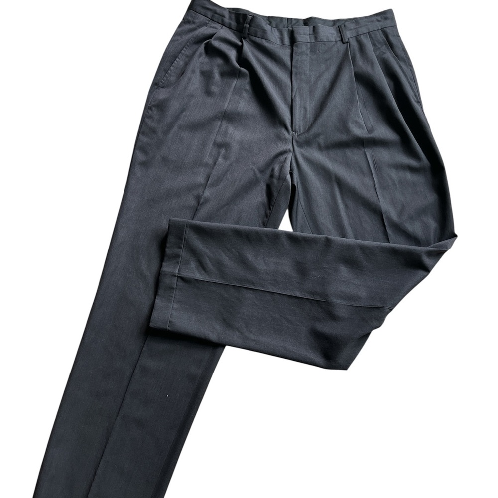 Jos. A. Bank Charcoal Dress Pants with Classic Leg 100%Wool. Men’s. 35x31.